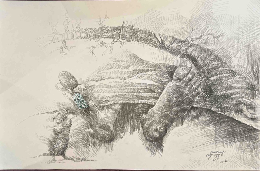 “Roots of Reflection: Armstrong Agoreyo’s Surreal Exploration of Life and&nbsp;Nature”